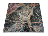 Tenedos Pine Dark Green Marble Floor and Wall Tile 12x12 Polished for Kitchen Countertops, Bathroom Wall, Entrance Floor Tile, Backsplashes, Fireplace Surrounds